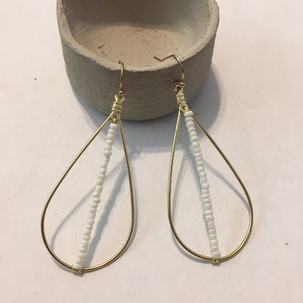 Handmade Gold Earrings!!